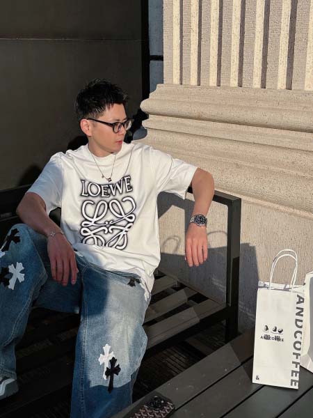 2025年4月6日入荷新作loewe半袖 Tシャツ高級品/L...