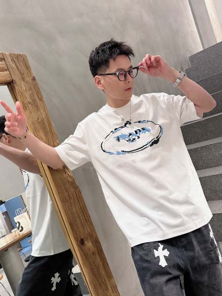 2025年4月6日入荷新作Prada半袖 Tシャツ高級品/L...