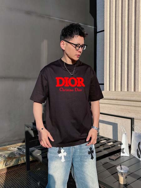 2025年4月6日入荷新作Dior半袖 Tシャツ高級品/LD...