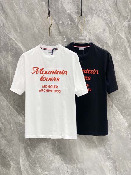 2025年4月6日入荷新作Moncler半袖 Tシャツ高級品...