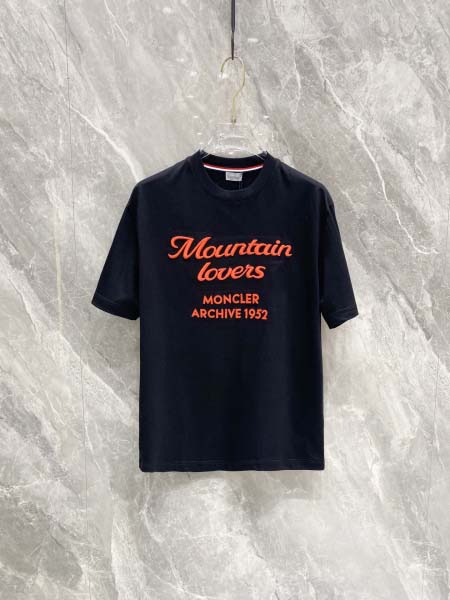 2025年4月6日入荷新作Moncler半袖 Tシャツ高級品...