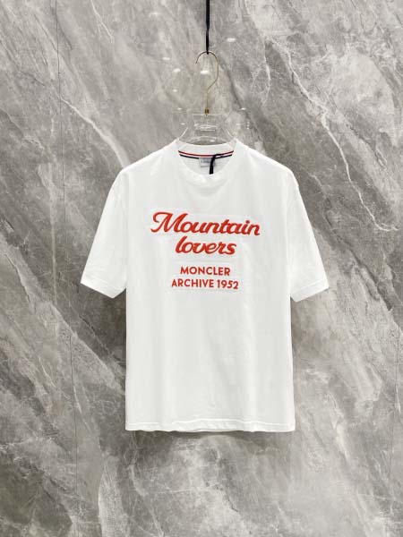 2025年4月6日入荷新作Moncler半袖 Tシャツ高級品...