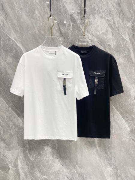 2025年4月6日入荷新作PRADA半袖 Tシャツ高級品/L...