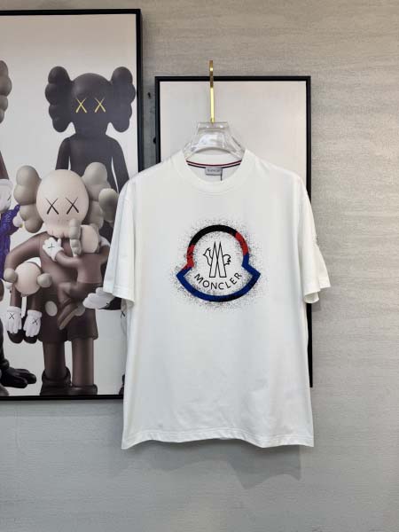 2025年4月6日入荷新作Moncler半袖 Tシャツ高級品...