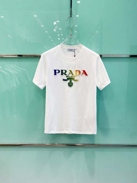 2025年4月6日入荷新作Prada半袖 Tシャツ高級品/L...