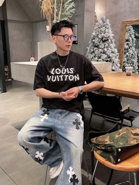 2025年4月6日入荷新作Louis Vuitton半袖 T...