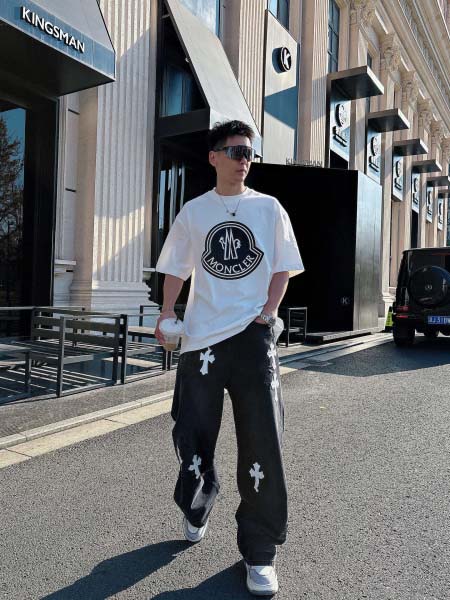 2025年4月6日入荷新作Moncler半袖 Tシャツ高級品...