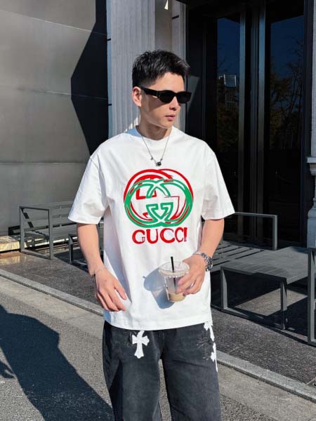 2025年4月6日入荷新作Gucci半袖 Tシャツ高級品/L...