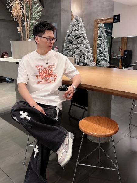 2025年4月6日入荷新作Louis Vuitton半袖 Tシャツ高級品/LD工場