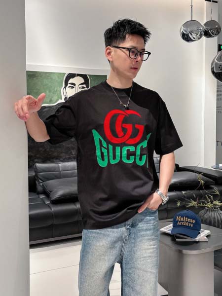 2025年4月6日入荷新作Gucci半袖 Tシャツ高級品/L...