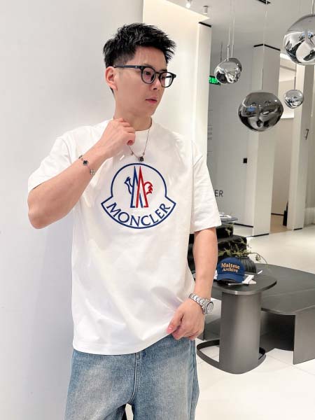 2025年4月6日入荷新作Moncler半袖 Tシャツ高級品...