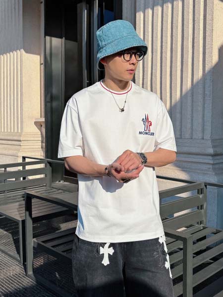 2025年4月6日入荷新作Moncler半袖 Tシャツ高級品...