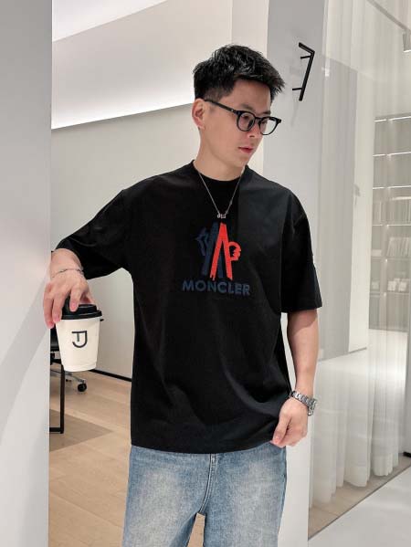 2025年4月6日入荷新作Moncler半袖 Tシャツ高級品...