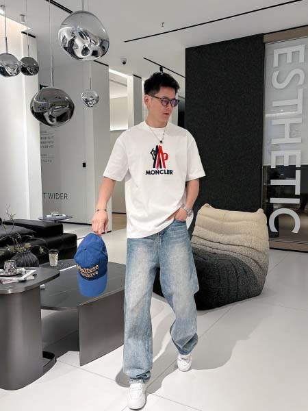 2025年4月6日入荷新作Moncler半袖 Tシャツ高級品...