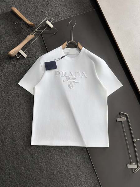 2025年4月6日入荷新作PRADA半袖 Tシャツ高級品/L...