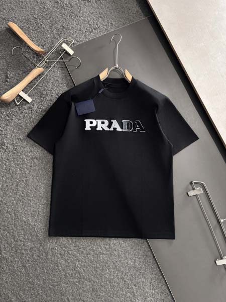2025年4月6日入荷新作PRADA半袖 Tシャツ高級品/L...