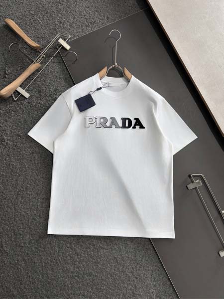 2025年4月6日入荷新作PRADA半袖 Tシャツ高級品/L...