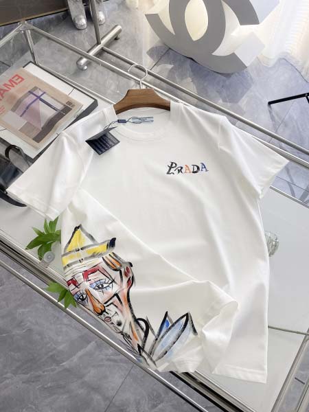 2025年4月8日入荷新作Prada半袖 Tシャツ高級品/L...