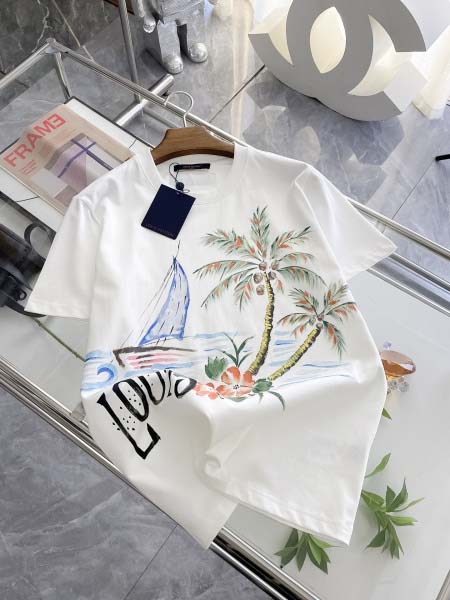 2025年4月8日入荷新作Louis Vuitton半袖 T...