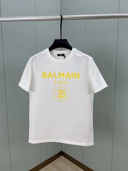 2025年4月8日入荷新作BALMAIN半袖 Tシャツ高級品...