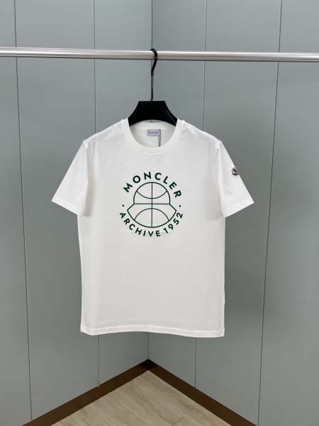 2025年4月8日入荷新作Moncler半袖 Tシャツ高級品...