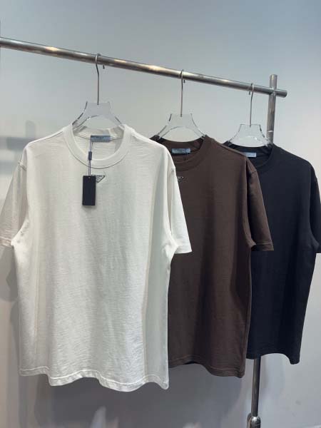 2025年4月8日入荷新作Prada半袖 Tシャツ高級品/M...