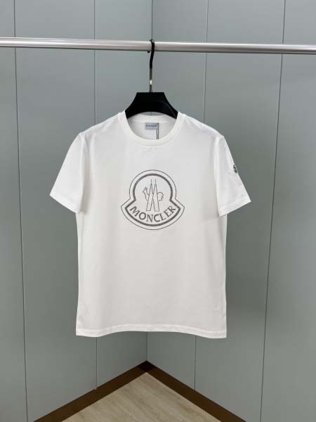 2025年4月8日入荷新作Moncler半袖 Tシャツ高級品...