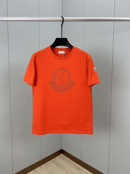 2025年4月8日入荷新作Moncler半袖 Tシャツ高級品...