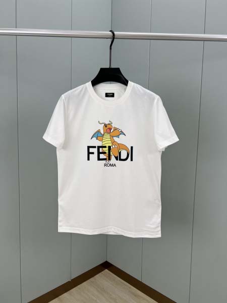 2025年4月9日入荷新作Fendi半袖 Tシャツ高級品/M...