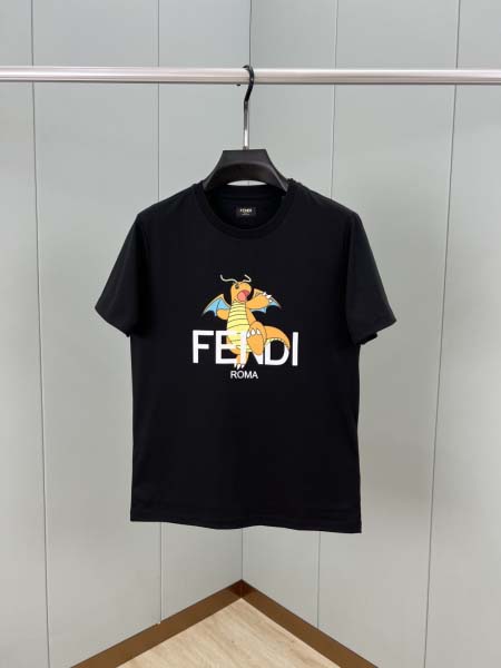2025年4月9日入荷新作Fendi半袖 Tシャツ高級品/M...