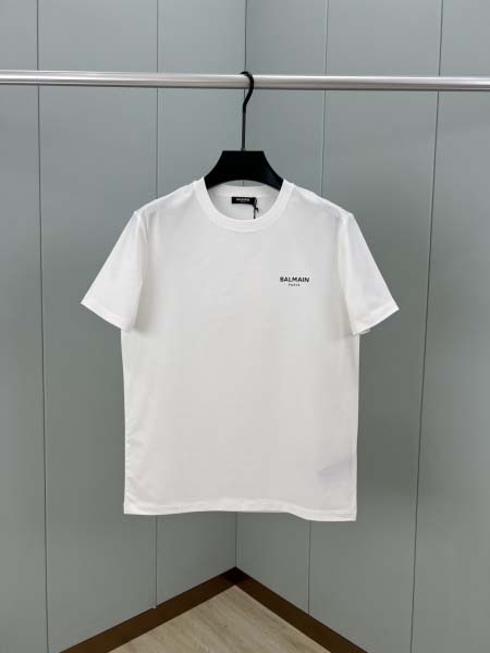 2025年4月9日入荷新作BALMAIN半袖 Tシャツ高級品...