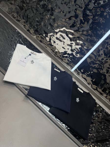 2025年4月9日入荷新作Moncler半袖 Tシャツ高級品...