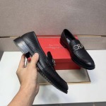 2025年4月10日入荷新品Ferragamoおすすめ人気メンズ靴本革製ギフト/誕生日/TL工場