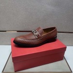 2025年4月10日入荷新品Ferragamoおすすめ人気メンズ靴本革製ギフト/誕生日/TL工場