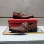 2025年4月10日入荷新品Ferragamoおすすめ人気メンズ靴本革製ギフト/誕生日/TL工場