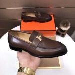 2025年4月10日入荷新品HERMESおすすめ人気メンズ靴本革製ギフト/誕生日/TL工場