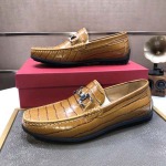 2025年4月10日入荷新品Ferragamoおすすめ人気メンズ靴本革製ギフト/誕生日/TL工場