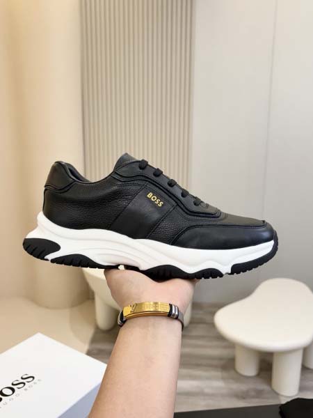 2025年4月10日入荷新品Bossおすすめ人気メンズ靴本革...