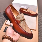 2025年4月10日入荷新品GUCCIおすすめ人気メンズ靴本革製ギフト/誕生日/TL工場