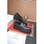 2025年4月10日入荷新品Versaceおすすめ人気メンズ靴本革製ギフト/誕生日/TL工場