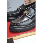 2025年4月10日入荷新品Versaceおすすめ人気メンズ靴本革製ギフト/誕生日/TL工場