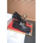 2025年4月10日入荷新品Versaceおすすめ人気メンズ靴本革製ギフト/誕生日/TL工場