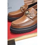 2025年4月10日入荷新品Versaceおすすめ人気メンズ靴本革製ギフト/誕生日/TL工場