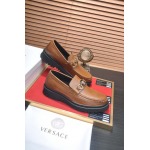 2025年4月10日入荷新品Versaceおすすめ人気メンズ靴本革製ギフト/誕生日/TL工場