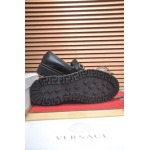 2025年4月10日入荷新品Versaceおすすめ人気メンズ靴本革製ギフト/誕生日/TL工場