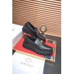 2025年4月10日入荷新品Versaceおすすめ人気メンズ靴本革製ギフト/誕生日/TL工場