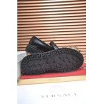 2025年4月10日入荷新品Versaceおすすめ人気メンズ靴本革製ギフト/誕生日/TL工場