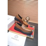 2025年4月10日入荷新品Versaceおすすめ人気メンズ靴本革製ギフト/誕生日/TL工場