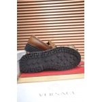 2025年4月10日入荷新品Versaceおすすめ人気メンズ靴本革製ギフト/誕生日/TL工場