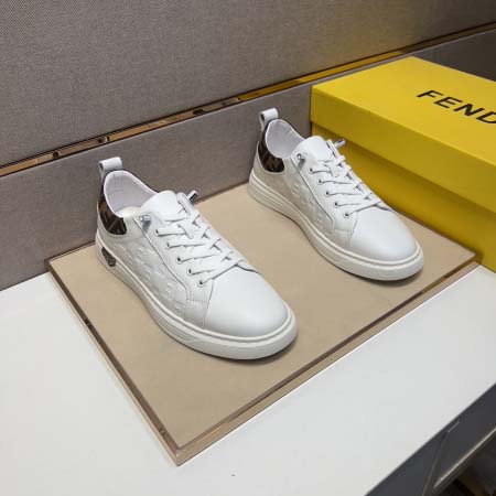 2025年4月10日入荷新品Fendiカジュアルシューズ/スニーカー｜メンズ革靴本革製ギフト/誕生日/TL工場